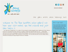 Tablet Screenshot of bluegiraffe30a.com